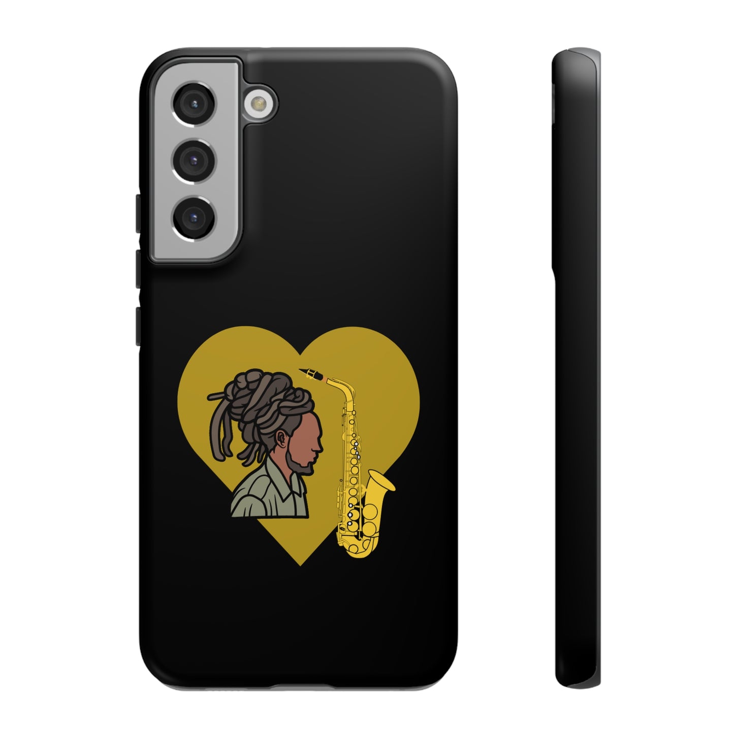 Dreadlock Man With Golden Heart | Mostly Android Cases |