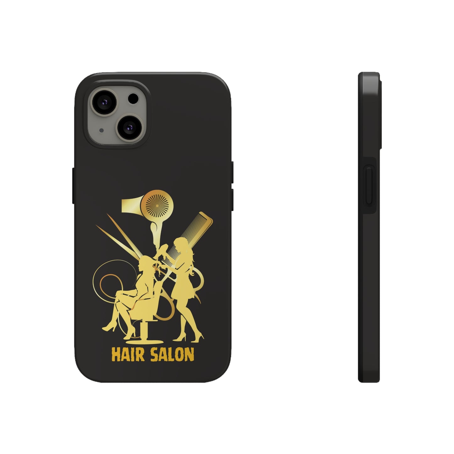 Black and Gold Hair Salon | Mostly iPhone Cases | MIC