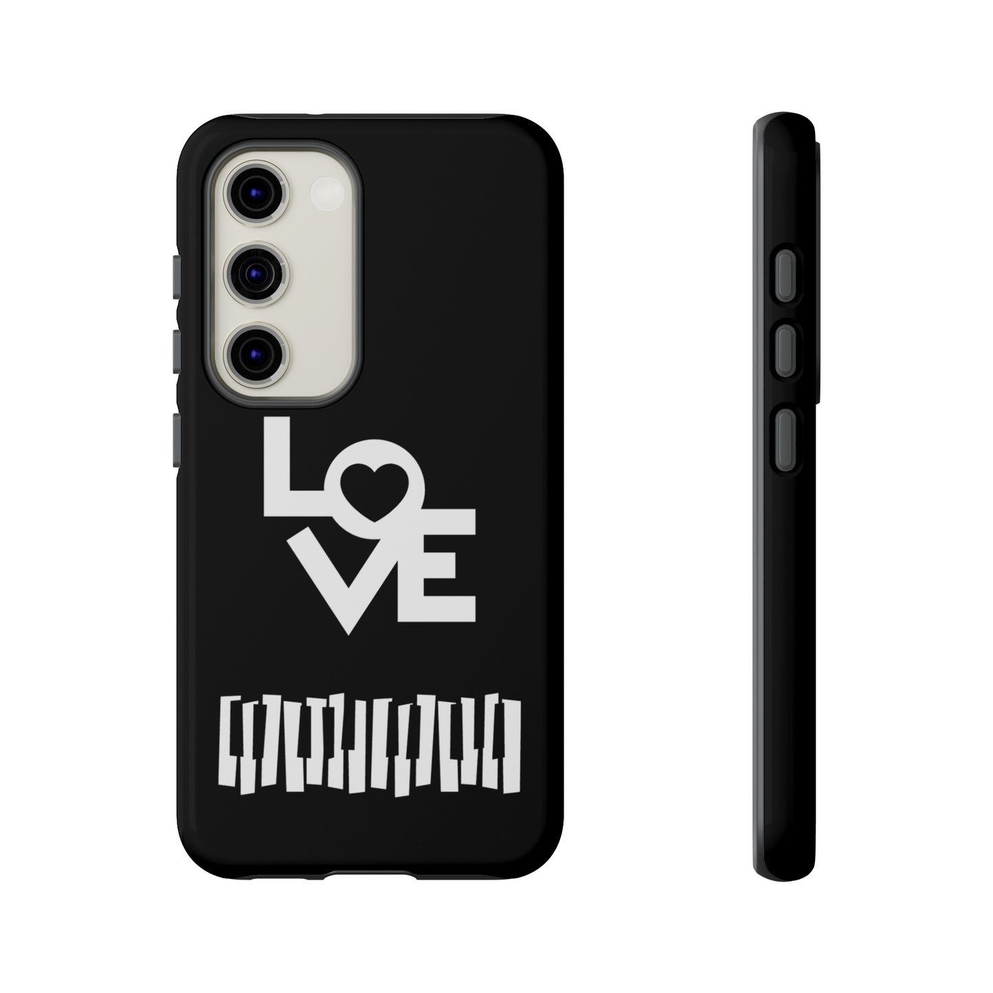 Black Piano Love | Mostly Android Cases | MAC