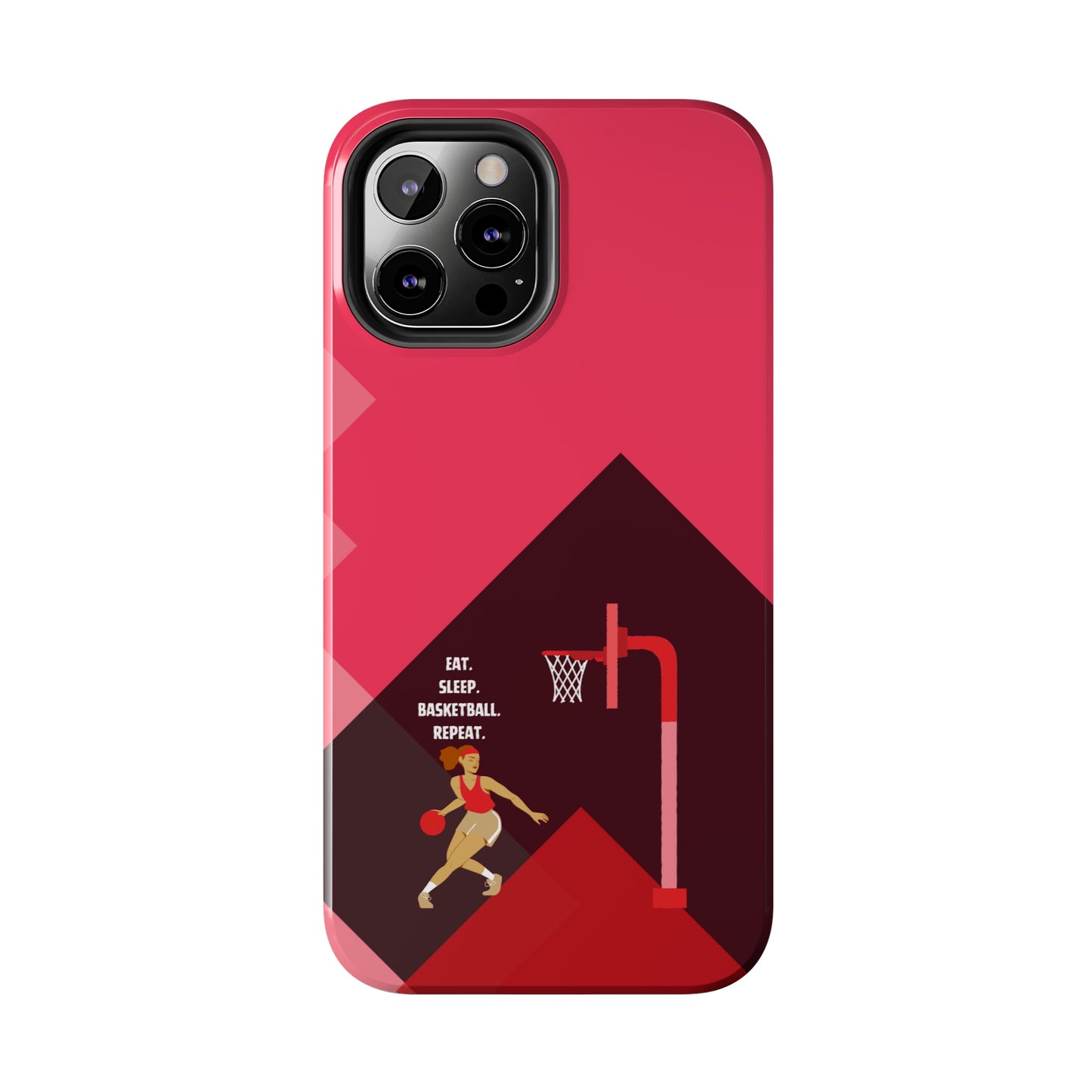 Red Basketball Girl | Mostly iPhone Cases | MIC