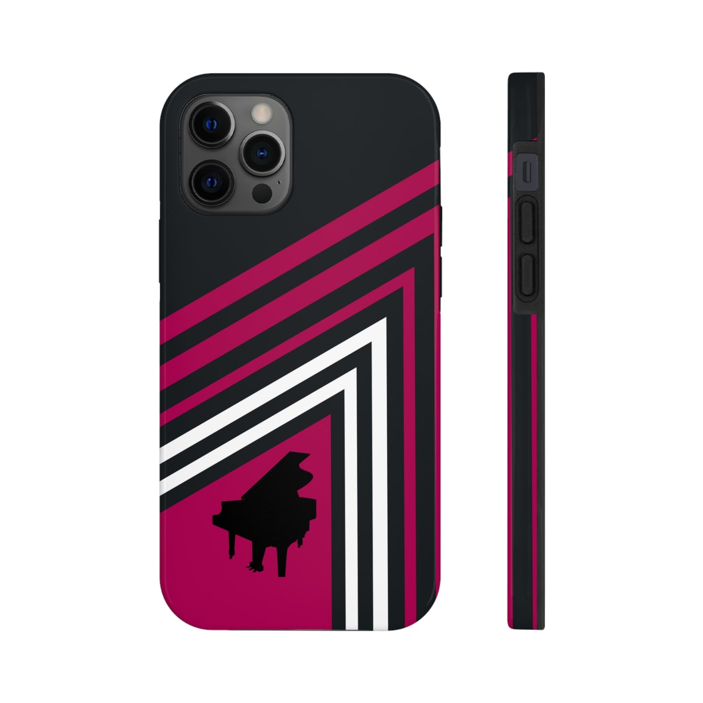 Triangle Stripe Piano Design | Mostly iPhone Cases | MIC