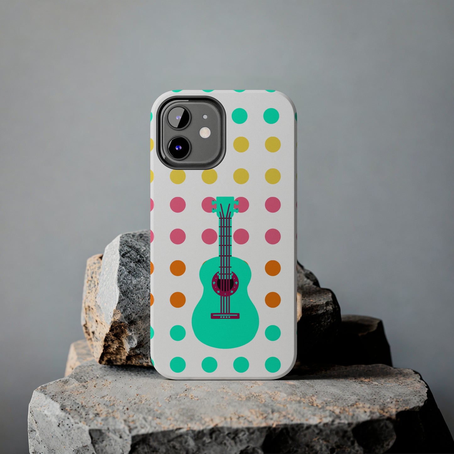 Guitar on Candy Buttons | Mostly iPhone Cases | MIC