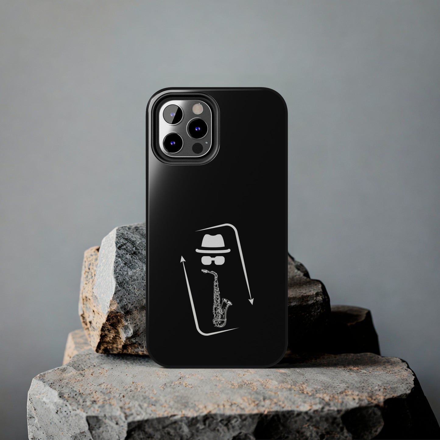 Mysterious Saxophone Man | Mostly iPhone Cases | MIC