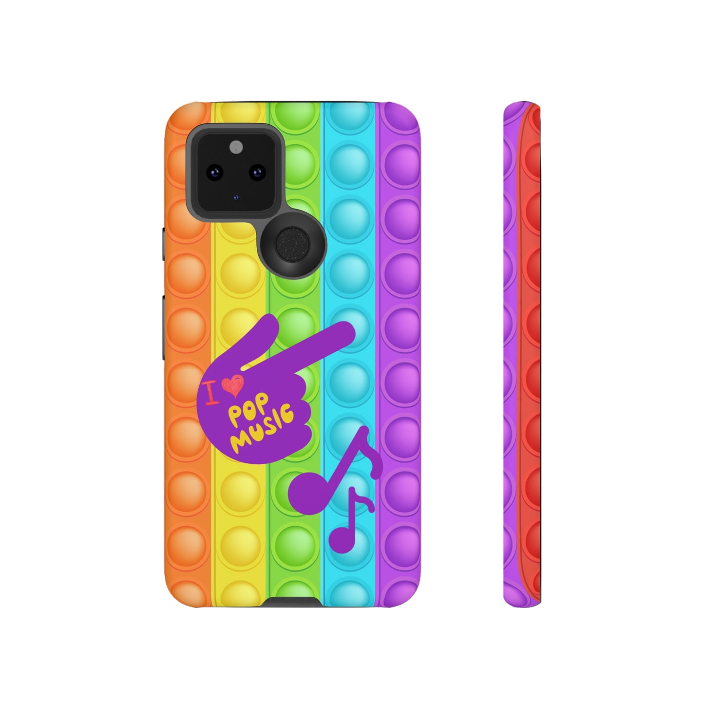 I Love Pop Music | Mostly Android Cases | MAC (not an actual pop it game)