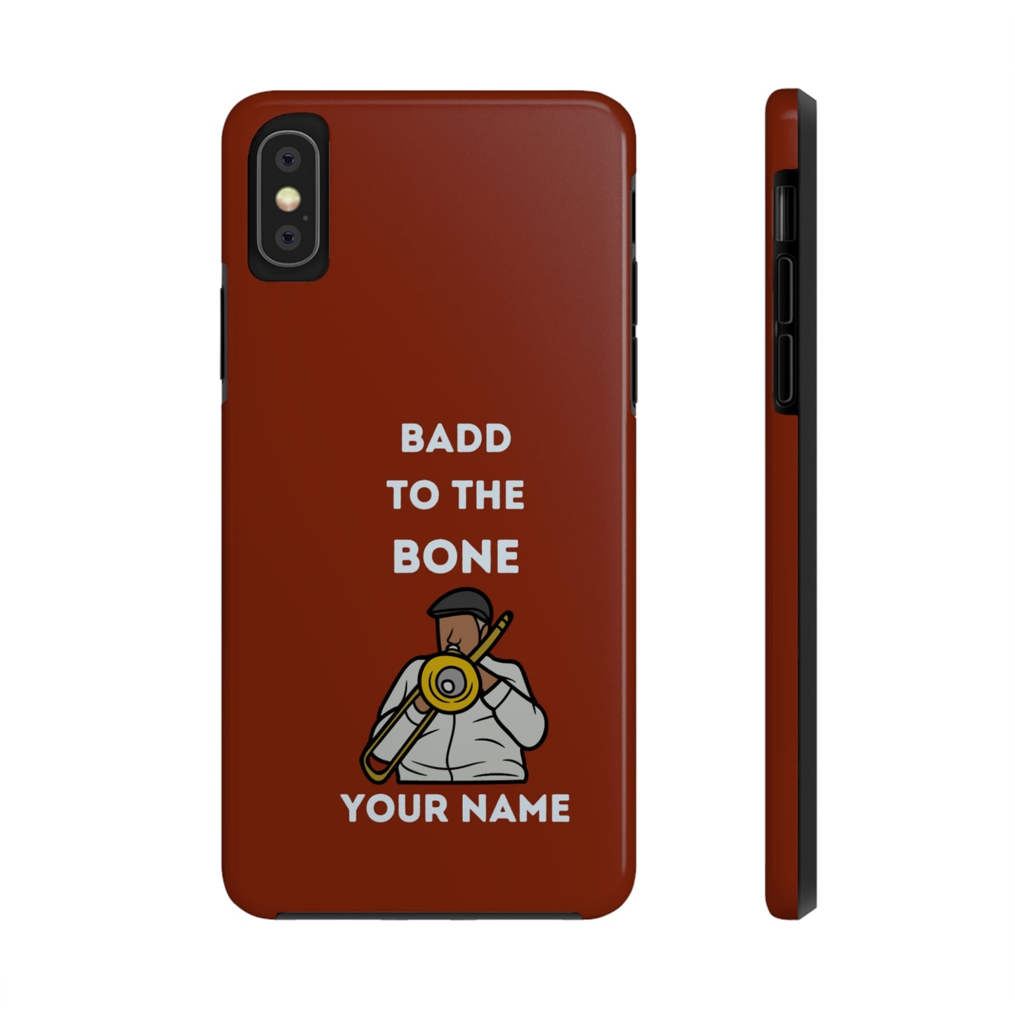 Badd to the Bone Trombone Man Phone Case | Mostly iPhone Cases | MIC