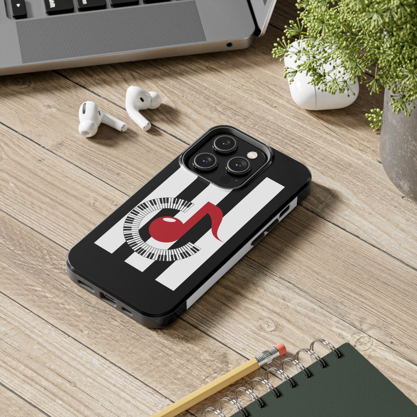 Piano 8th Note Design | Mostly iPhone Cases | MIC