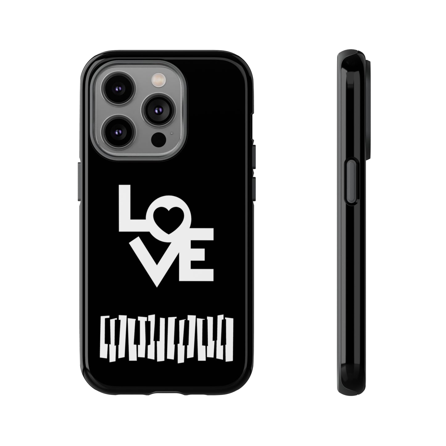 Black Piano Love | Mostly Android Cases | MAC