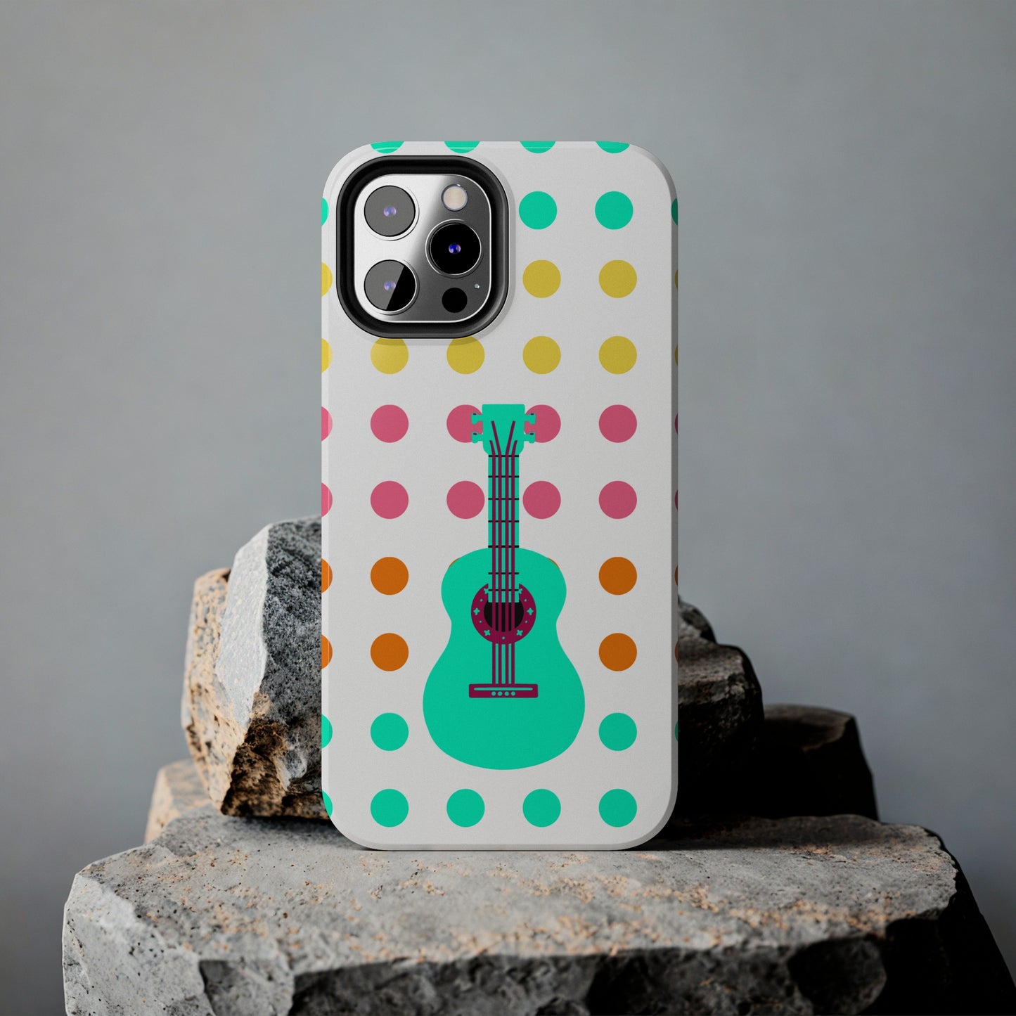 Guitar on Candy Buttons | Mostly iPhone Cases | MIC