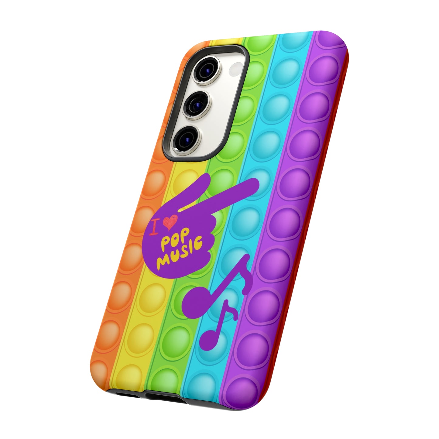 I Love Pop Music | Mostly Android Cases | MAC (not an actual pop it game)