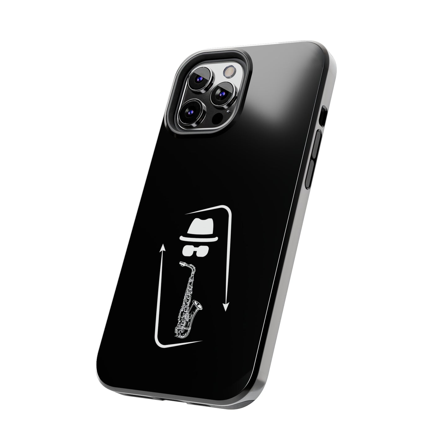 Mysterious Saxophone Man | Mostly iPhone Cases | MIC