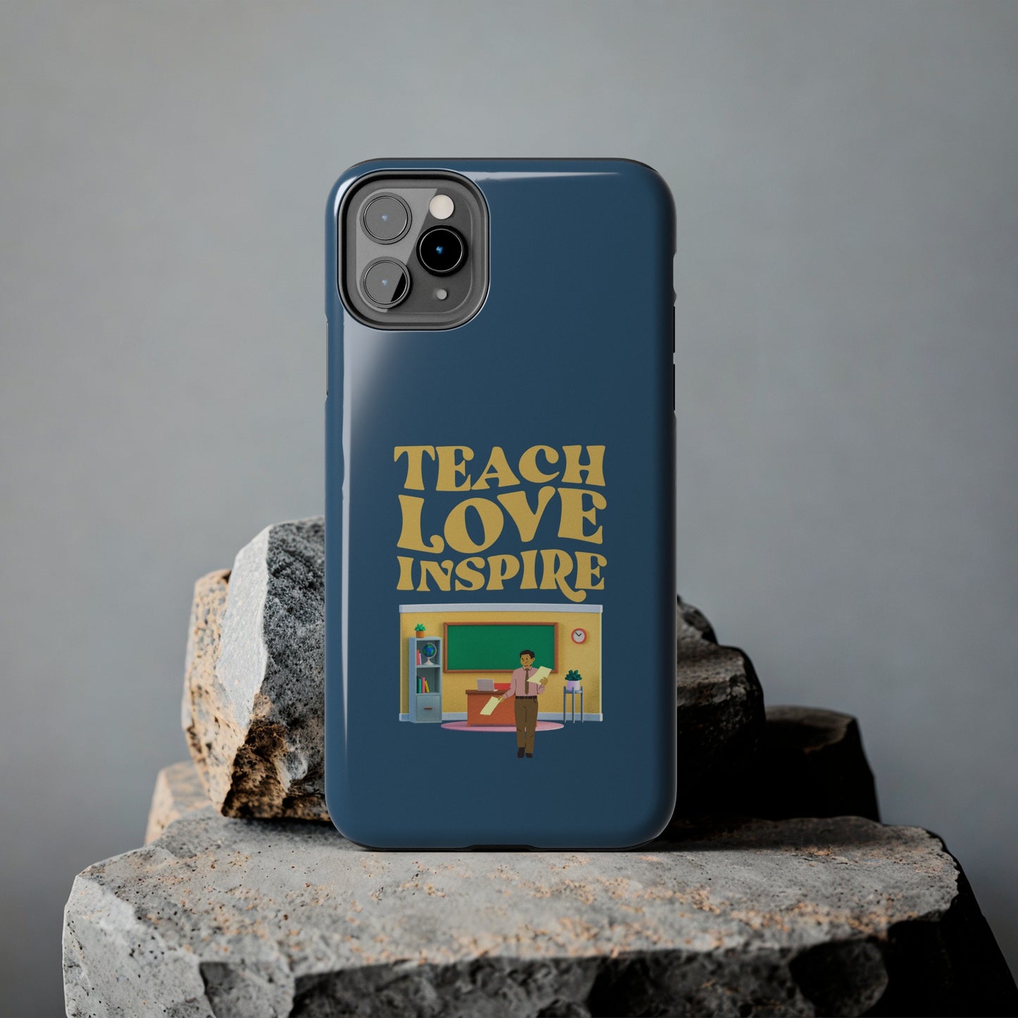 Male Teacher Teach Love Inspire | Mostly iPhone Cases | MIC