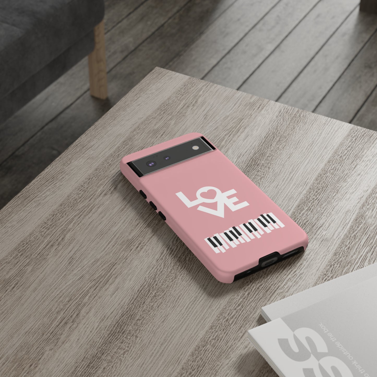 Pinkish Piano Love | Mostly Android Cases | MAC