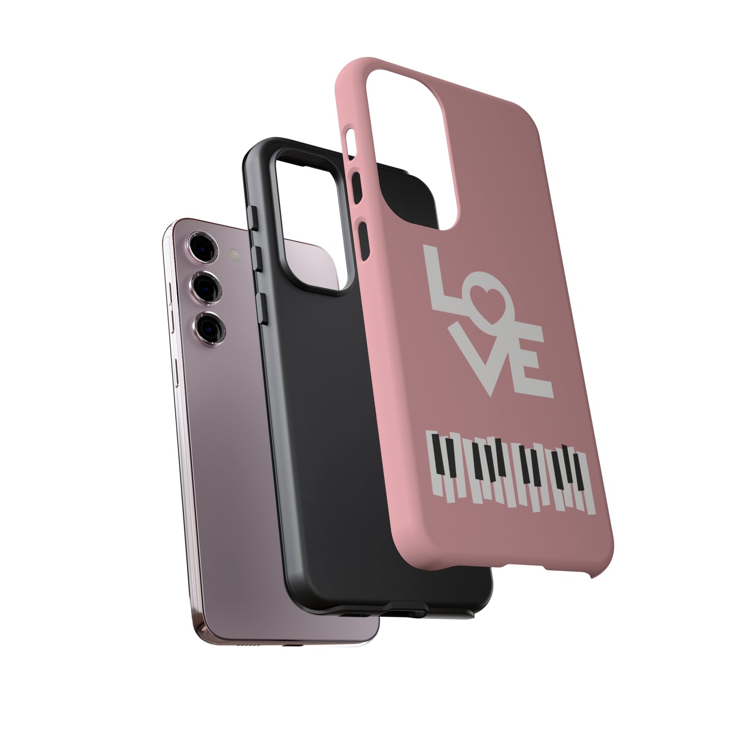 Pinkish Piano Love | Mostly Android Cases | MAC