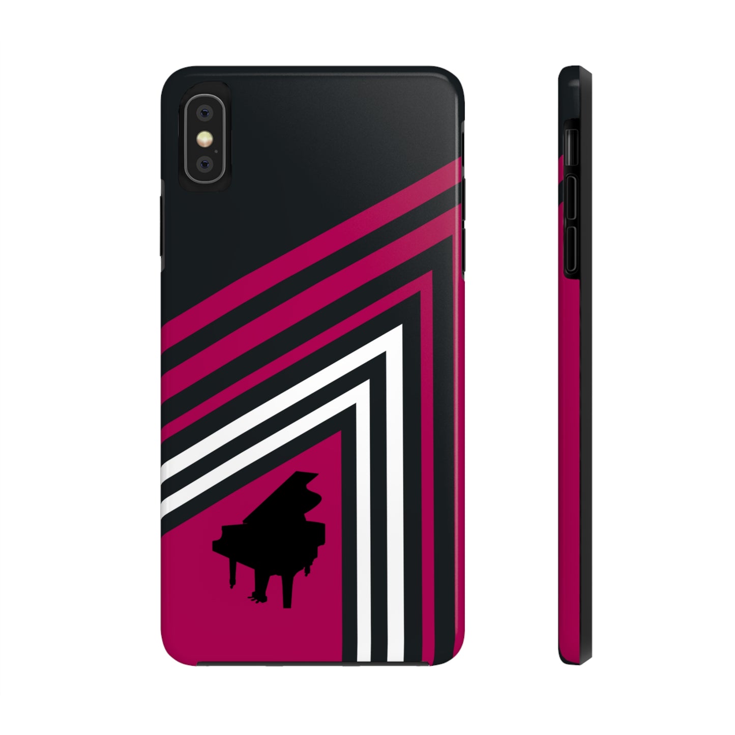 Triangle Stripe Piano Design | Mostly iPhone Cases | MIC