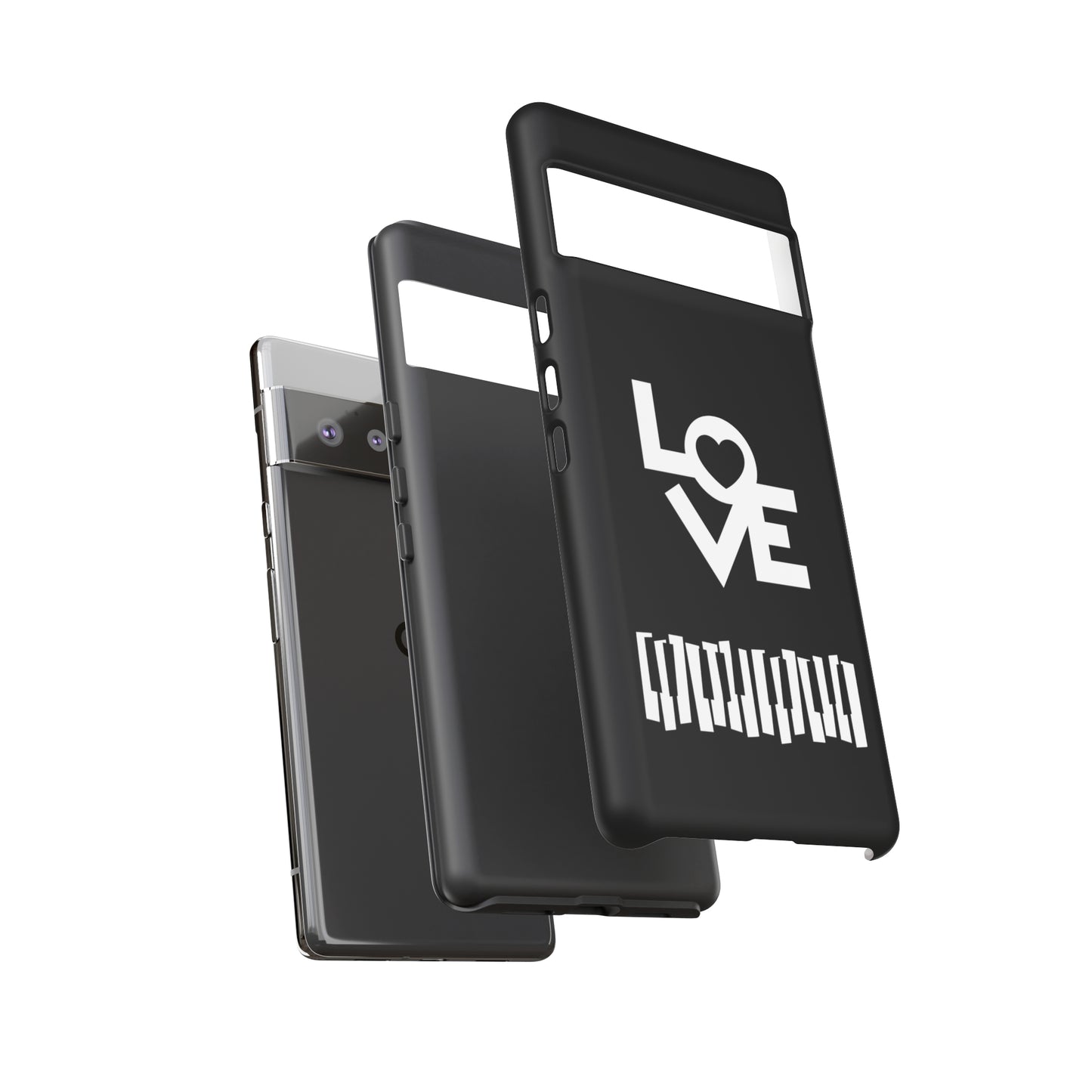 Black Piano Love | Mostly Android Cases | MAC