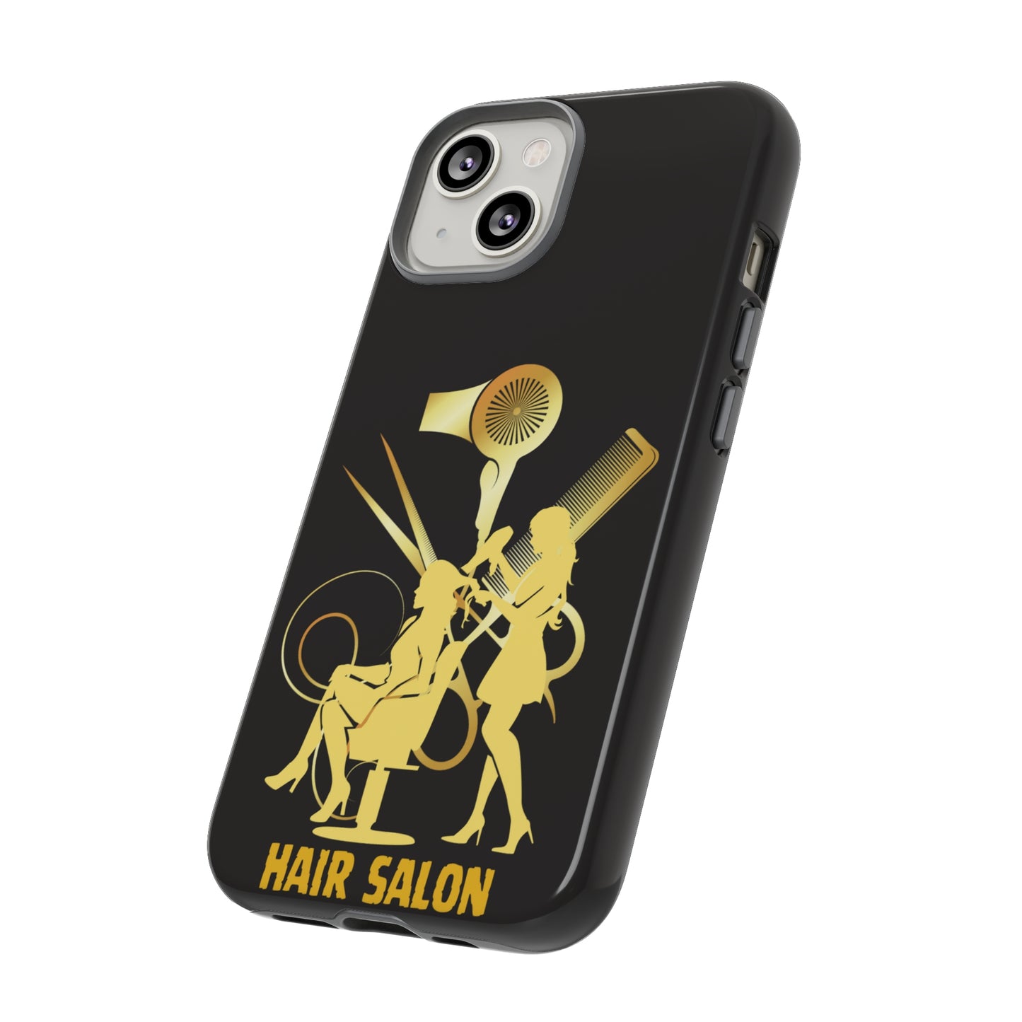 Black and Gold Hair Salon | Mostly Android Phone Cases | MAC