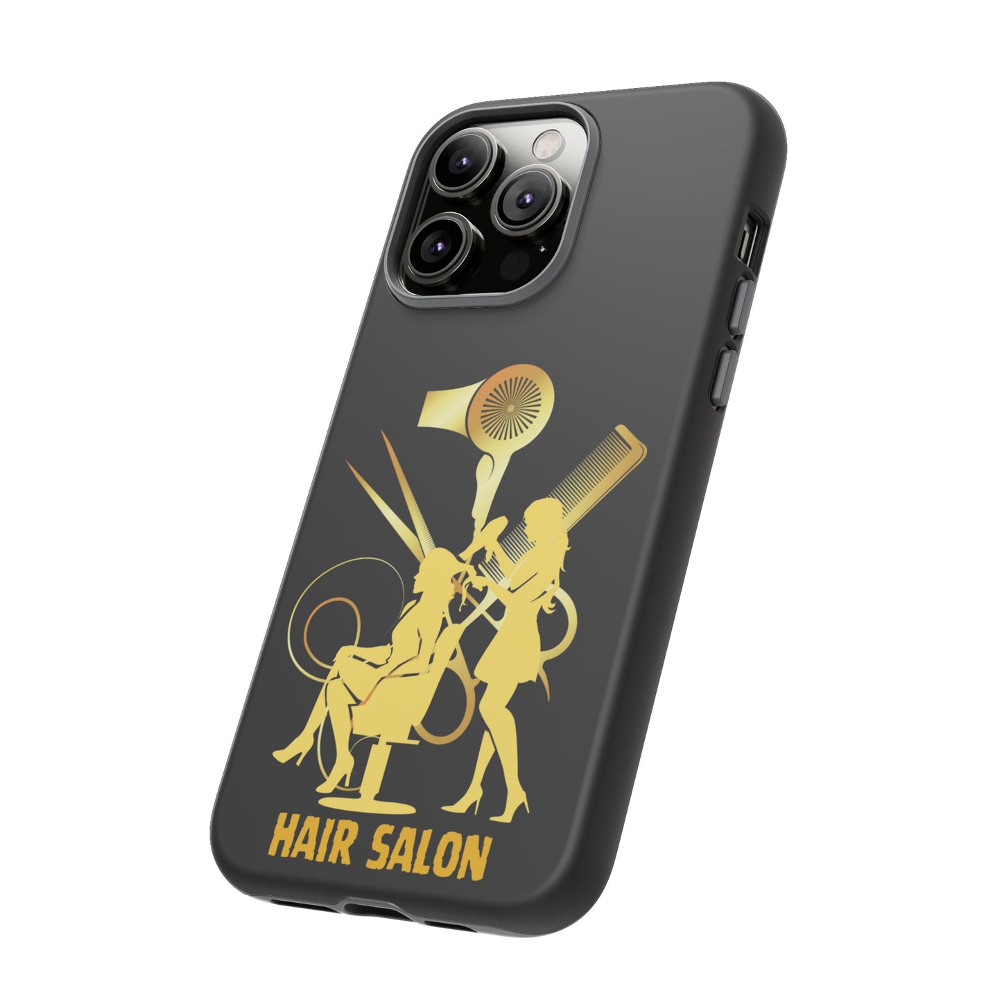 Black and Gold Hair Salon | Mostly Android Phone Cases | MAC