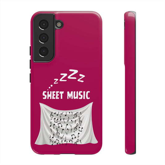 Sheet Music Funny Phone Case | Mostly Android Cases | MAC