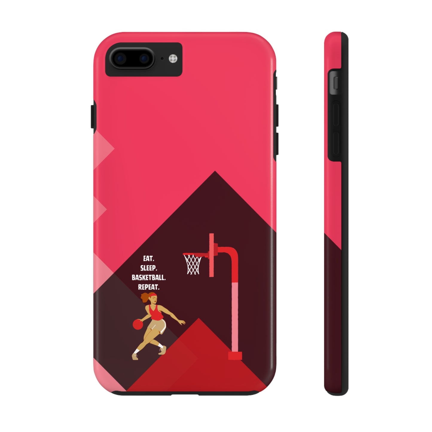 Red Basketball Girl | Mostly iPhone Cases | MIC