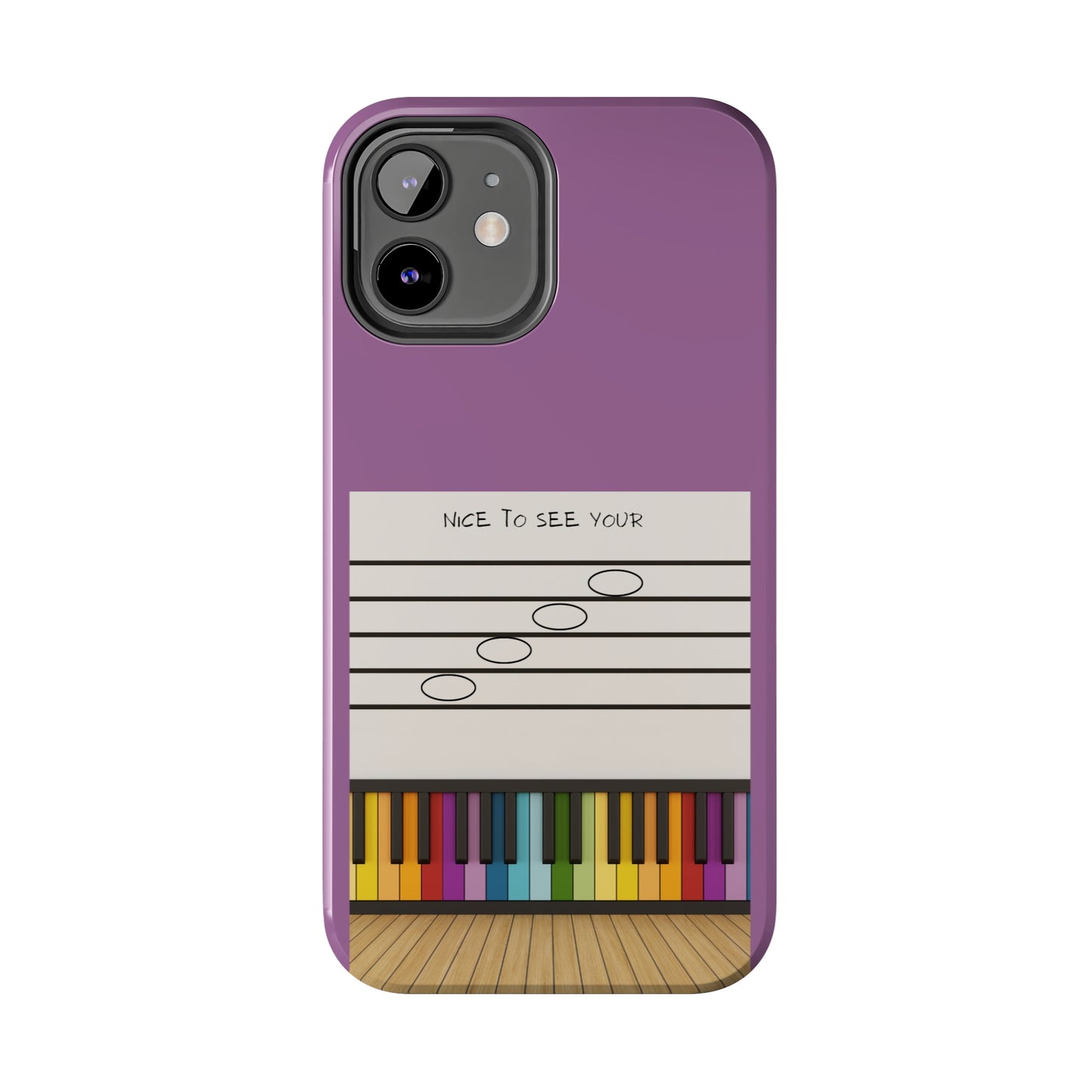 Purple Nice To See Your Face | Mostly iPhone Cases | MIC