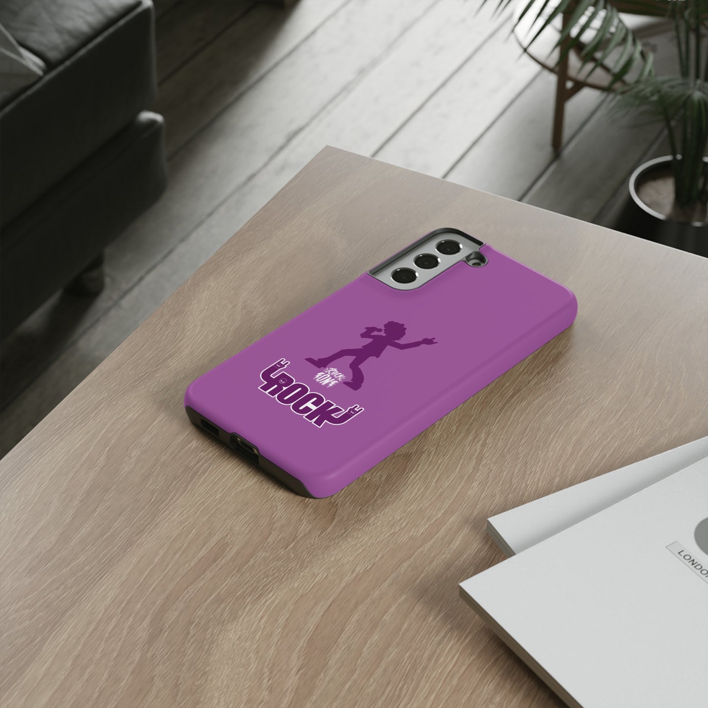 Rock On Purple Rockstar | Mostly Android Cases | MAC