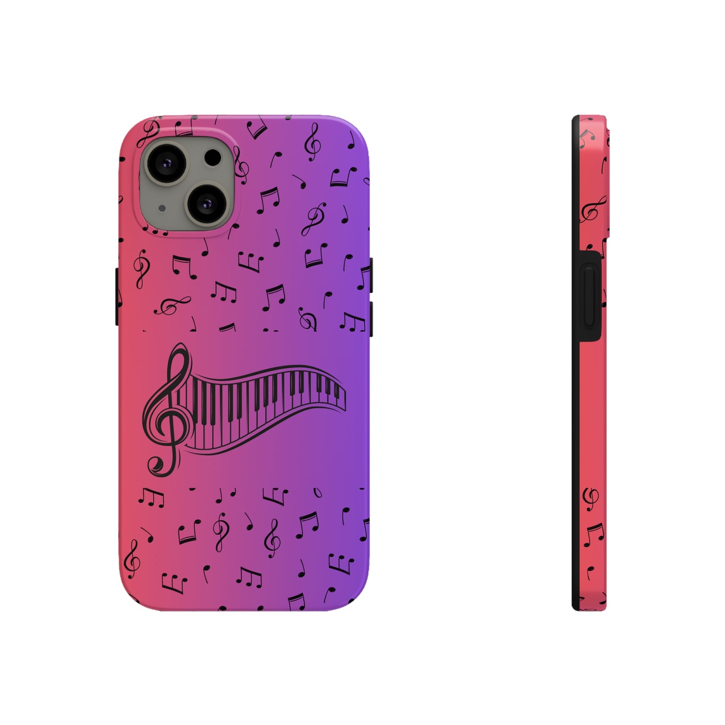 Piano Keyboard on Music Notes & Clefs | Mostly iPhone Cases | MIC