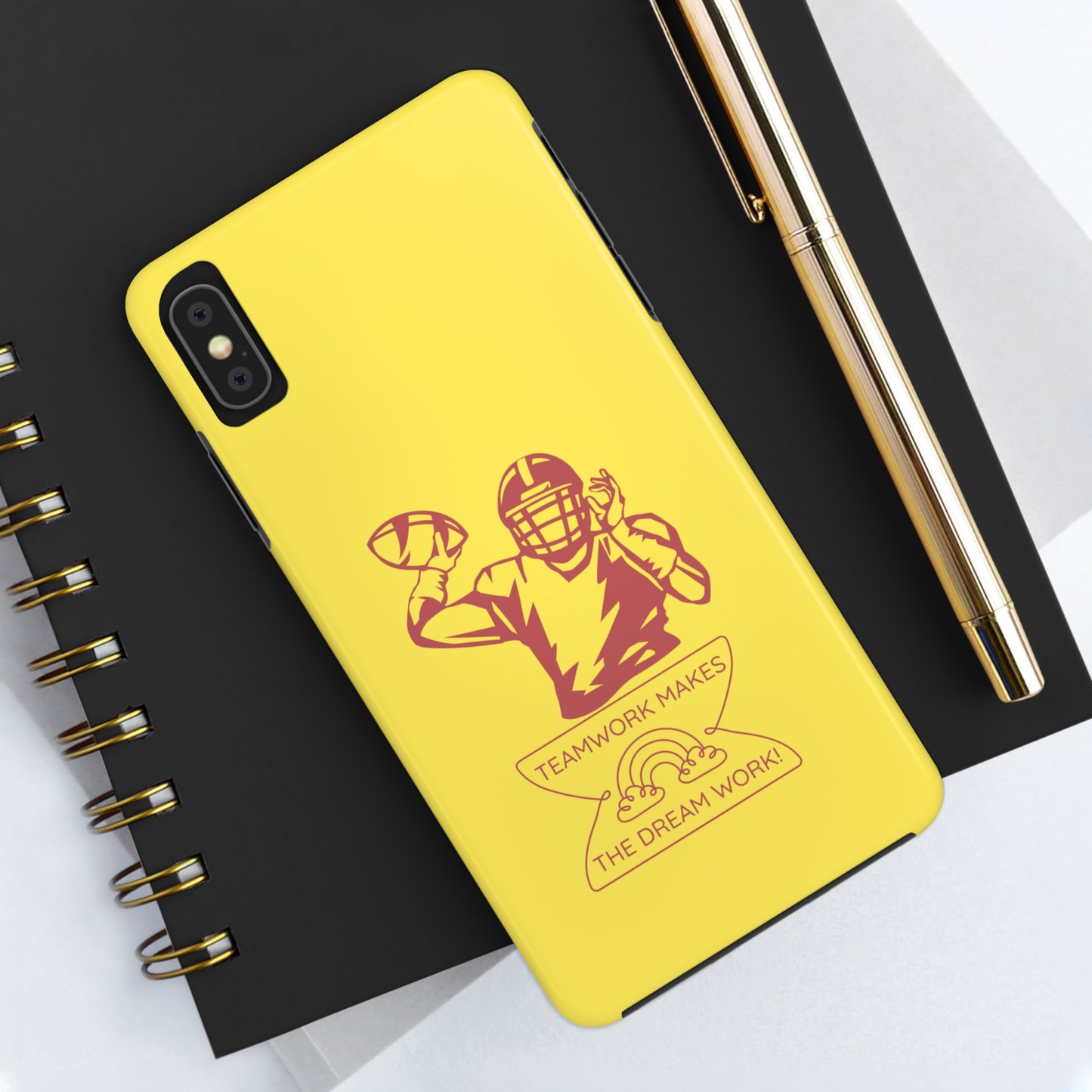 Teamwork Dream Work | Mostly iPhone Cases | MIC