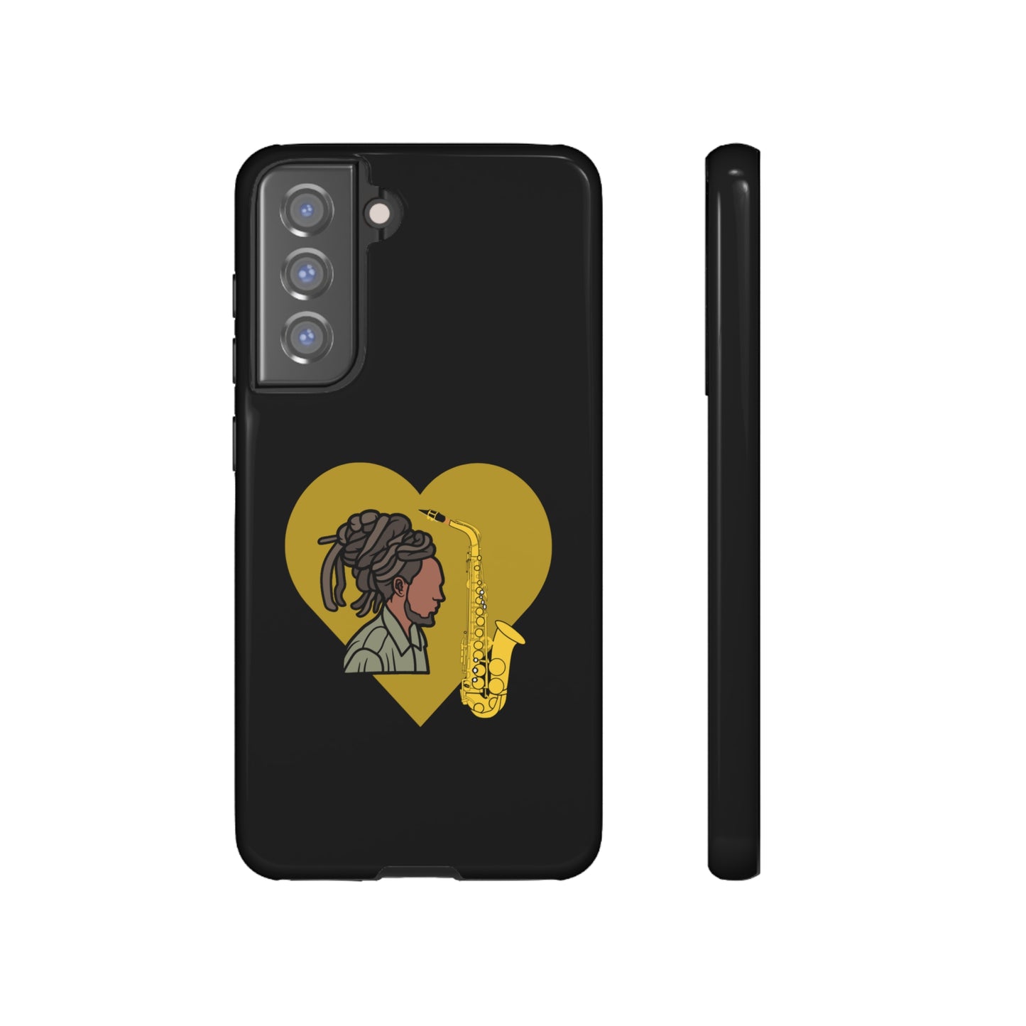 Dreadlock Man With Golden Heart | Mostly Android Cases |