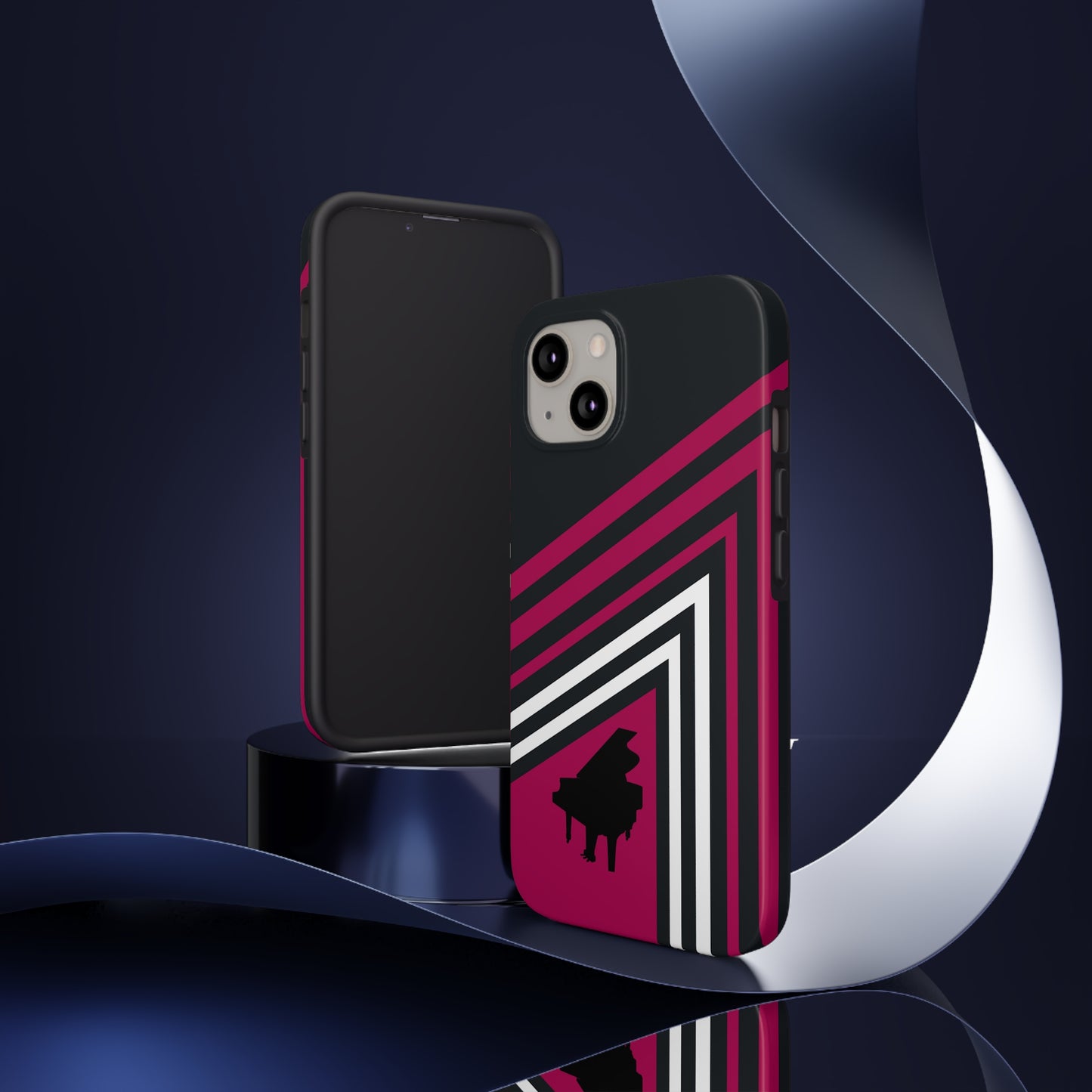 Triangle Stripe Piano Design | Mostly iPhone Cases | MIC