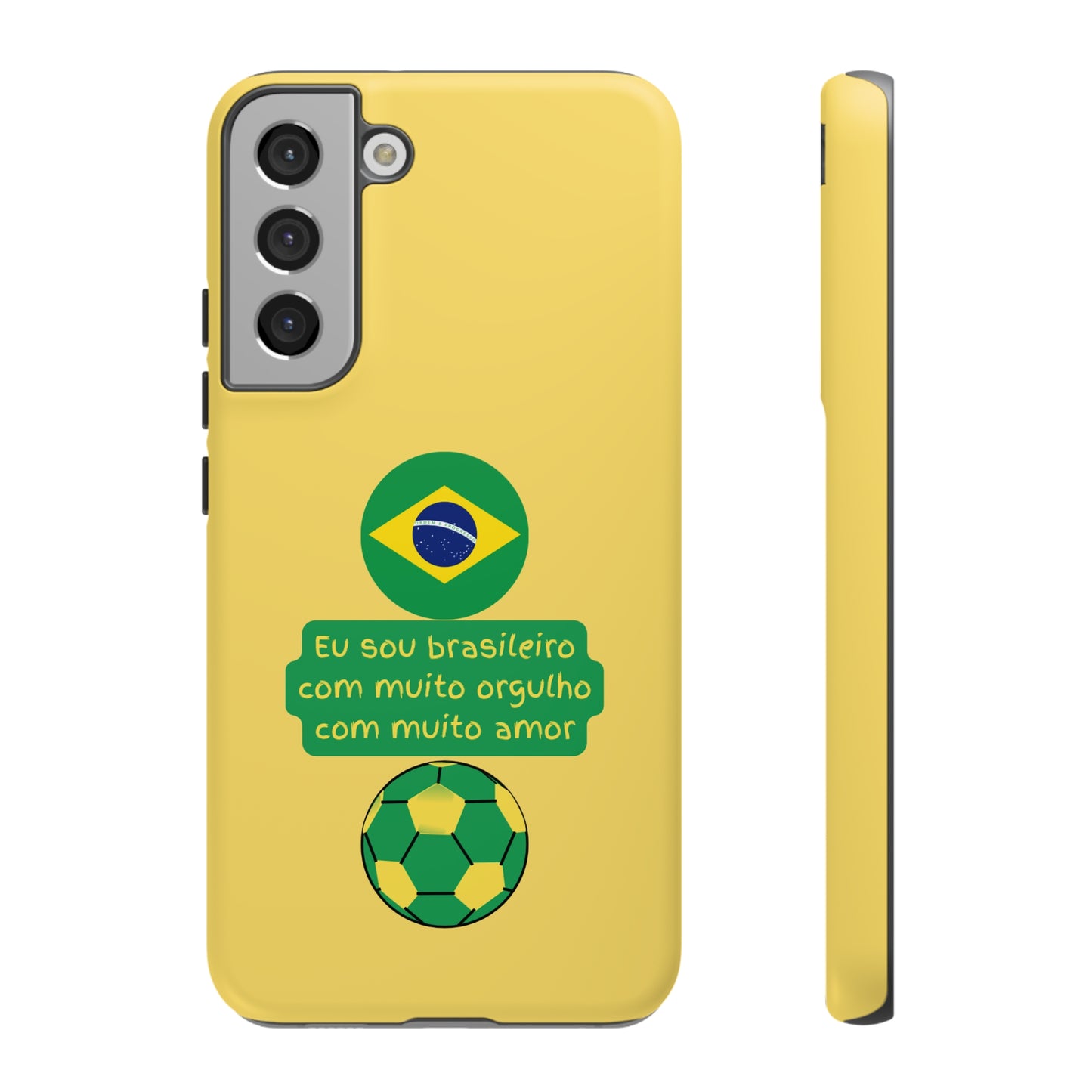 Brazilian Soccer Eu Sou Brasileiro | Mostly Android Cases | MAC