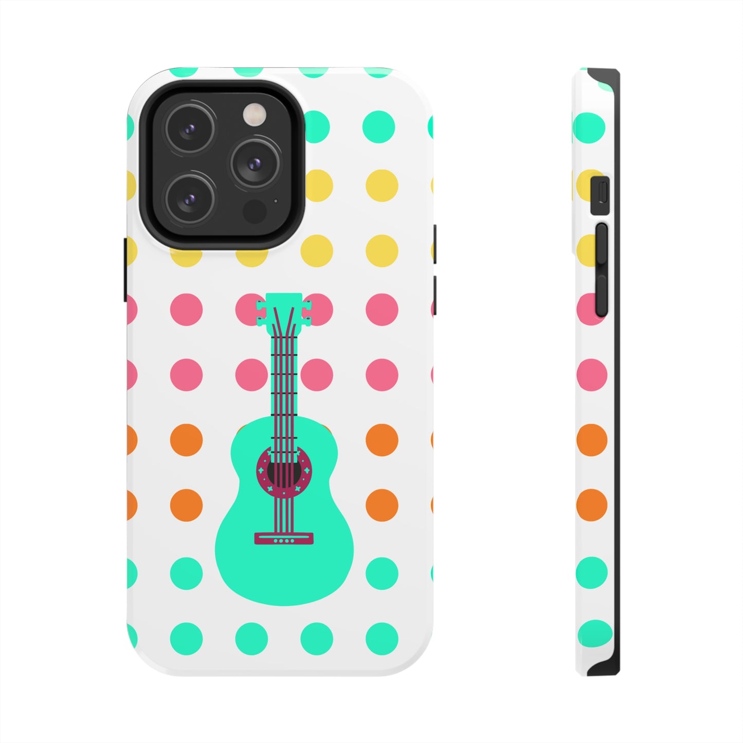 Guitar on Candy Buttons | Mostly iPhone Cases | MIC