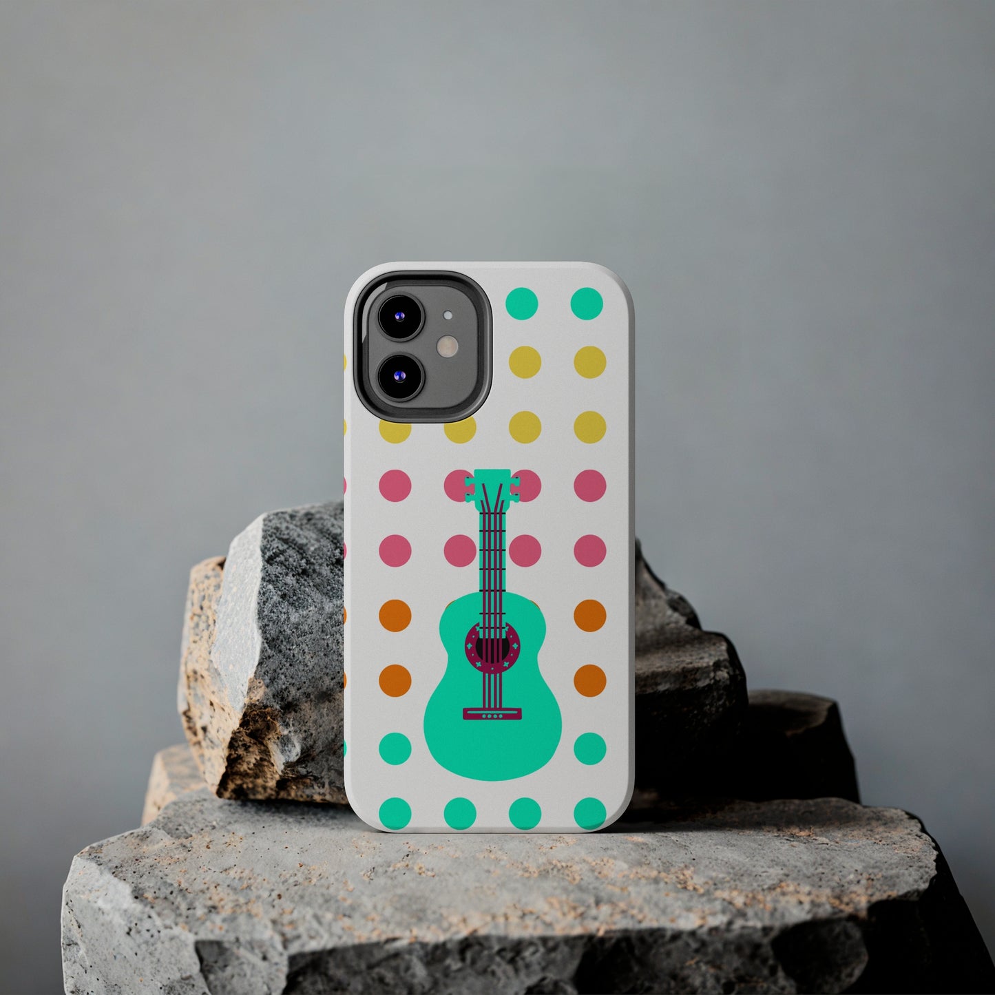 Guitar on Candy Buttons | Mostly iPhone Cases | MIC