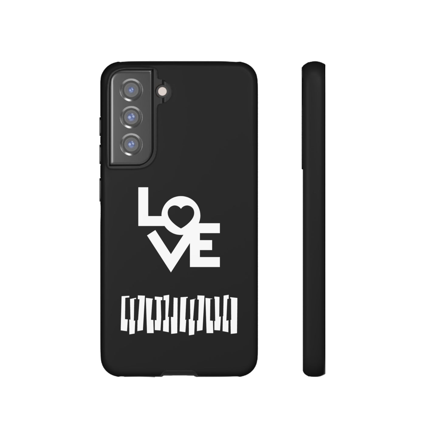 Black Piano Love | Mostly Android Cases | MAC