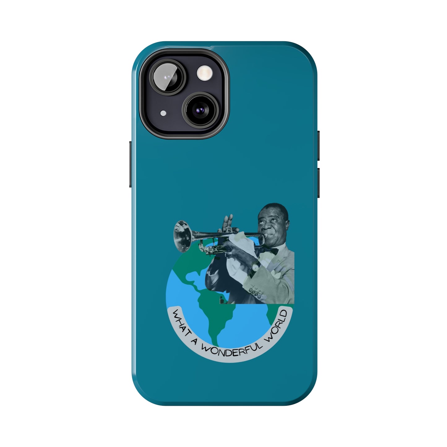 Louis Armstrong Wonderful World | Mostly iPhone Cases | MIC