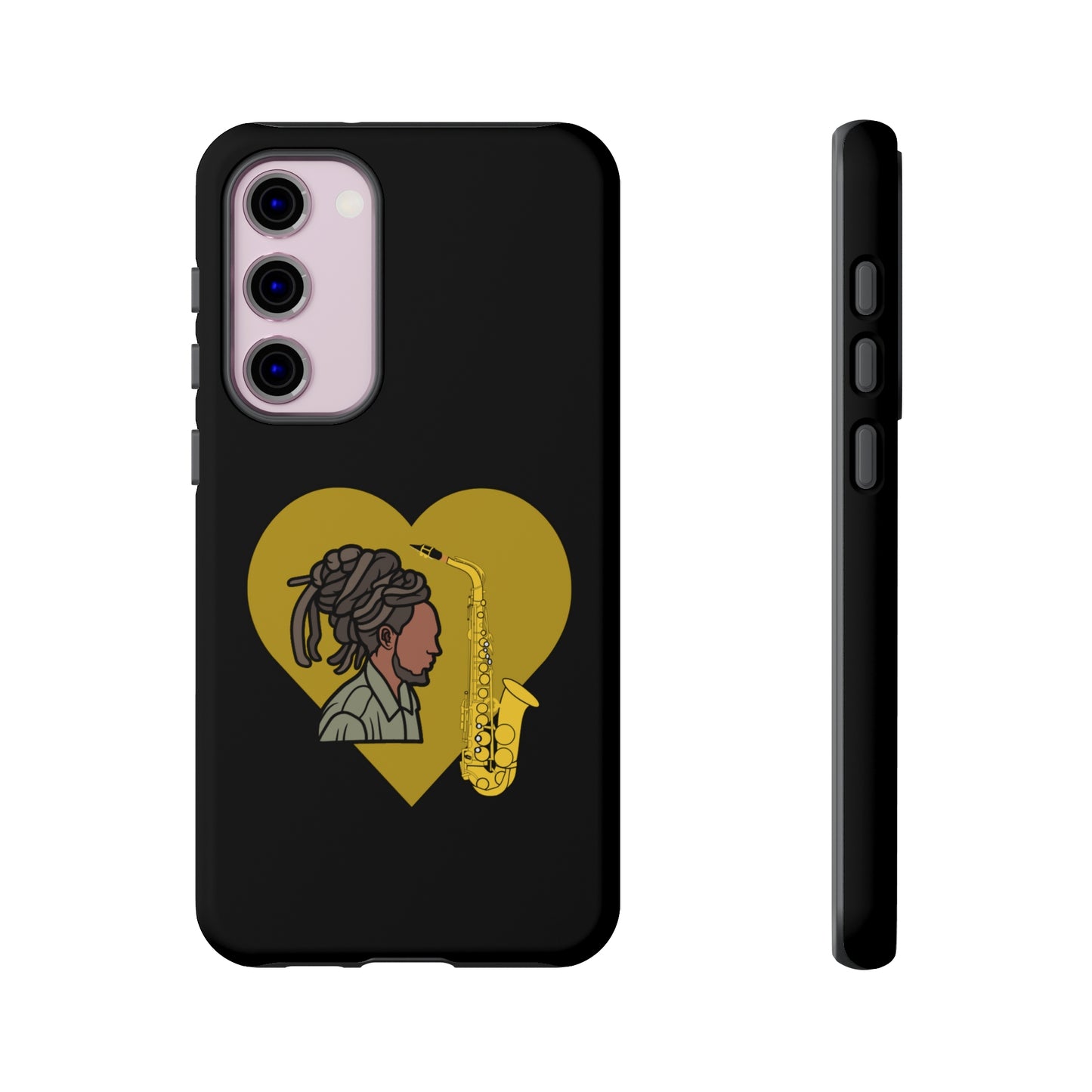 Dreadlock Man With Golden Heart | Mostly Android Cases |