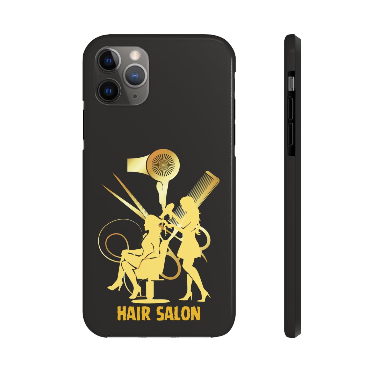 Black and Gold Hair Salon | Mostly iPhone Cases | MIC