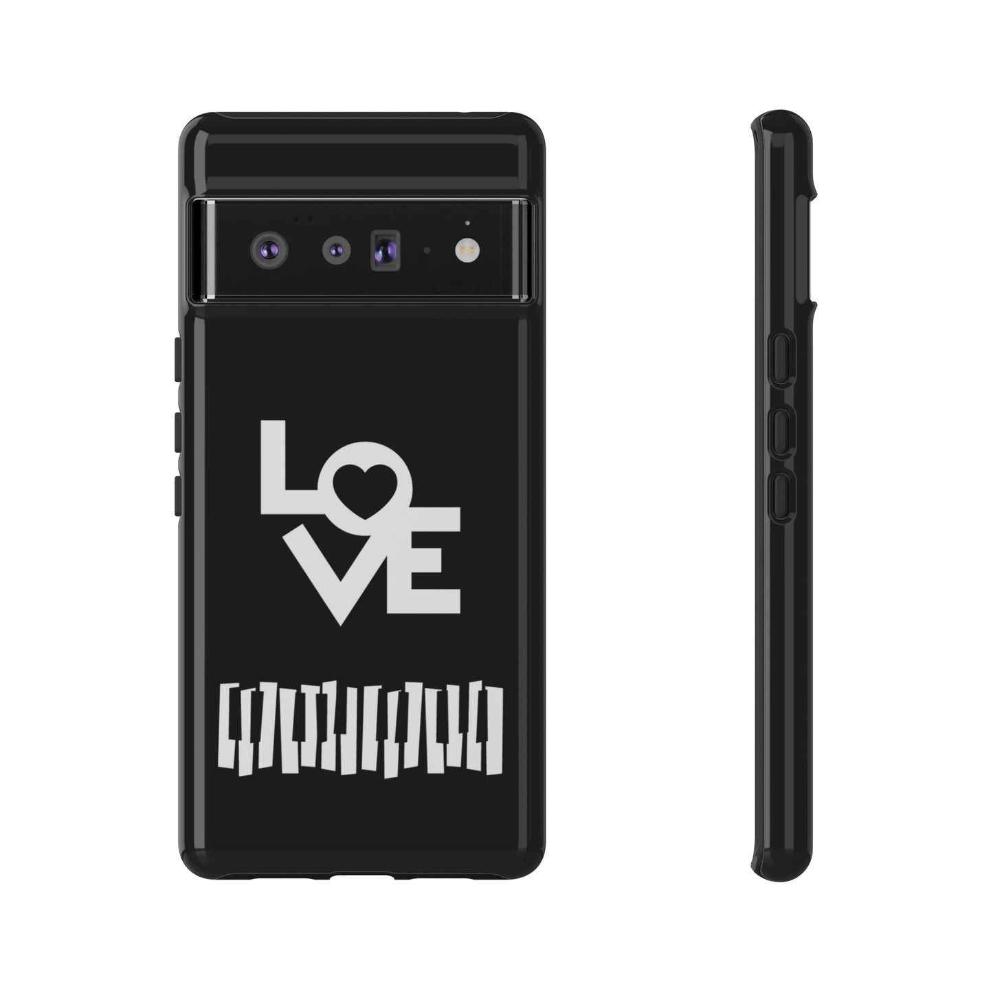 Black Piano Love | Mostly Android Cases | MAC