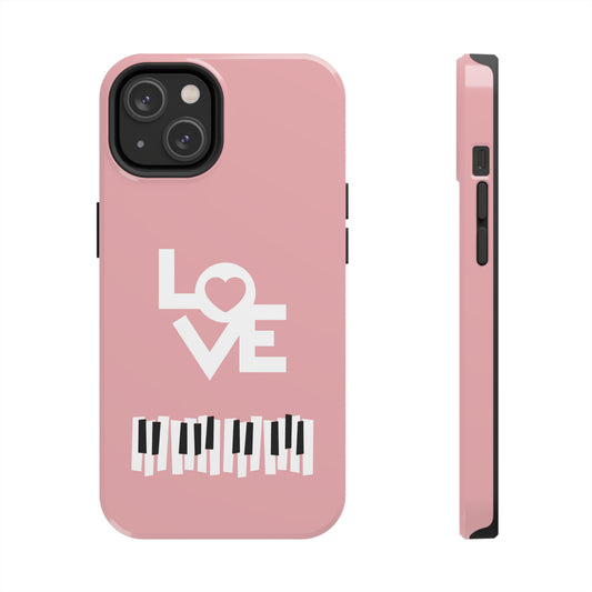 Pinkish Piano Love | Mostly iPhone Cases | MIC