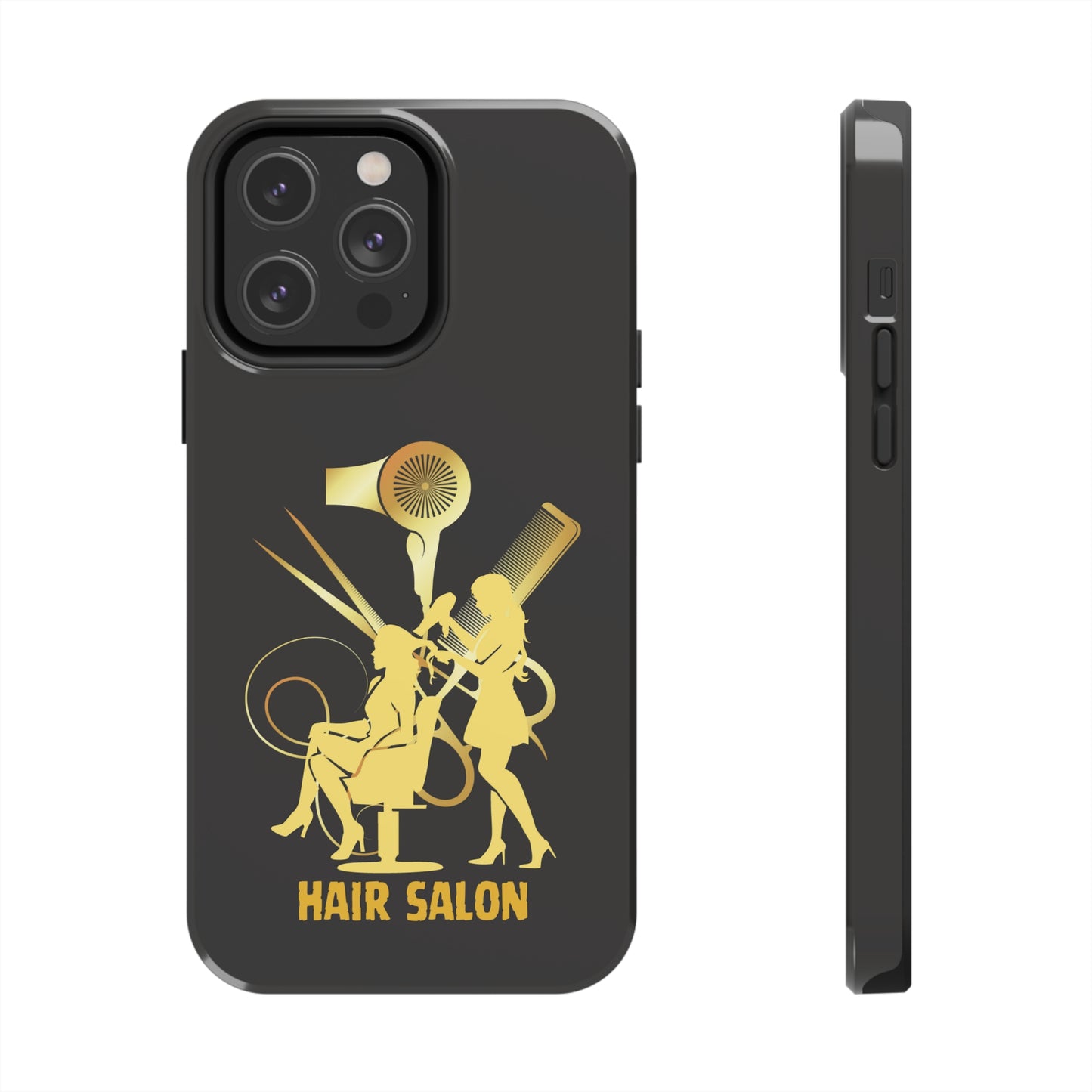 Black and Gold Hair Salon | Mostly iPhone Cases | MIC