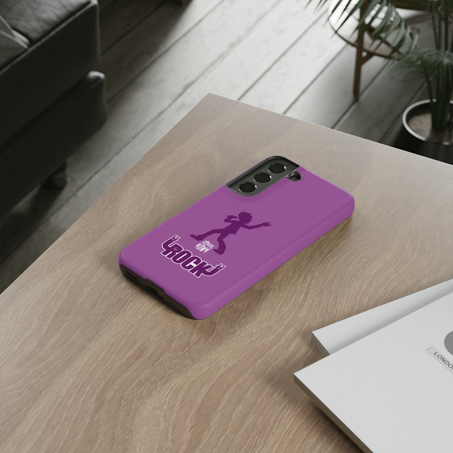 Rock On Purple Rockstar | Mostly Android Cases | MAC