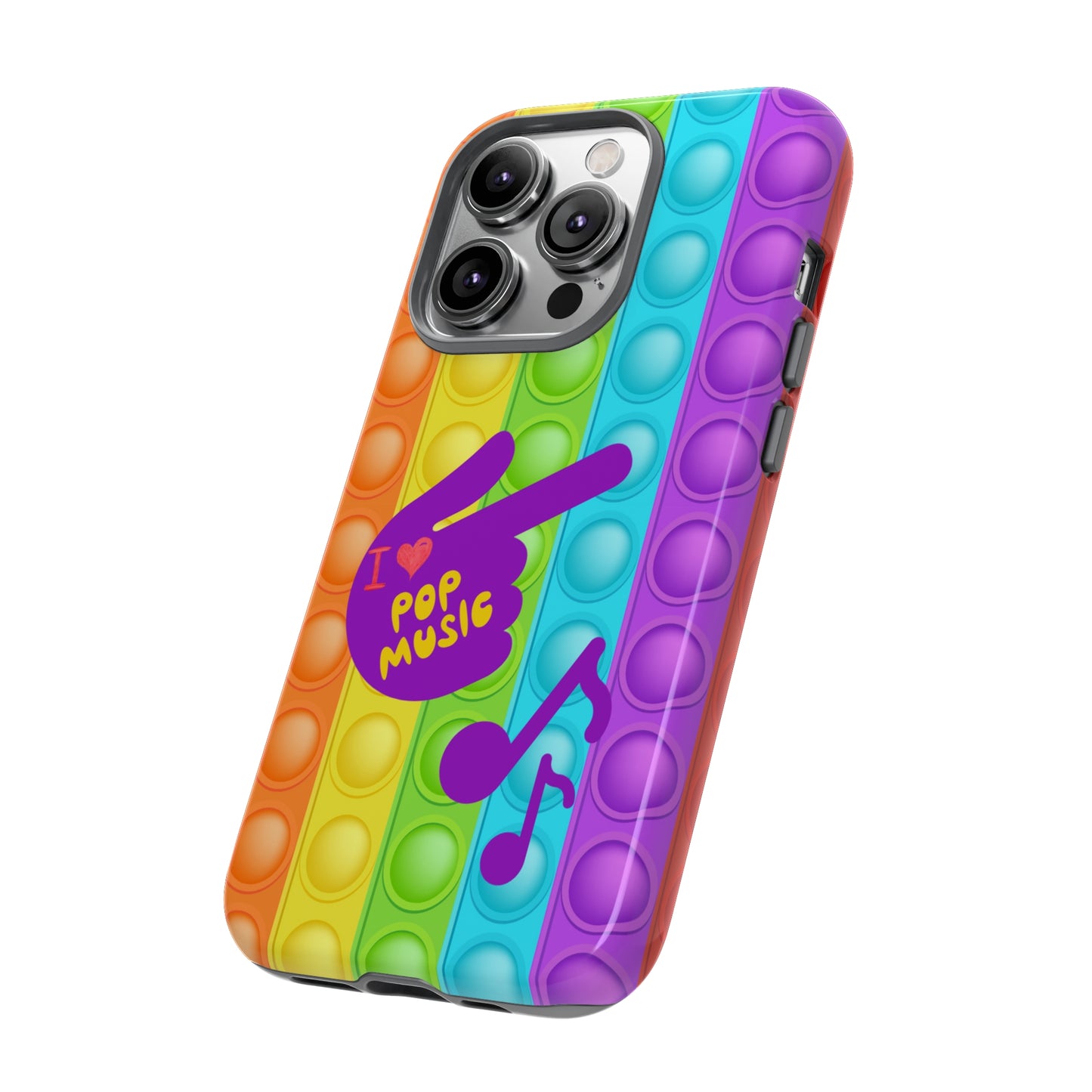 I Love Pop Music | Mostly Android Cases | MAC (not an actual pop it game)