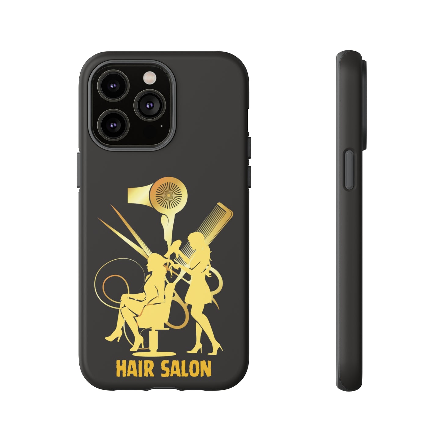 Black and Gold Hair Salon | Mostly Android Phone Cases | MAC