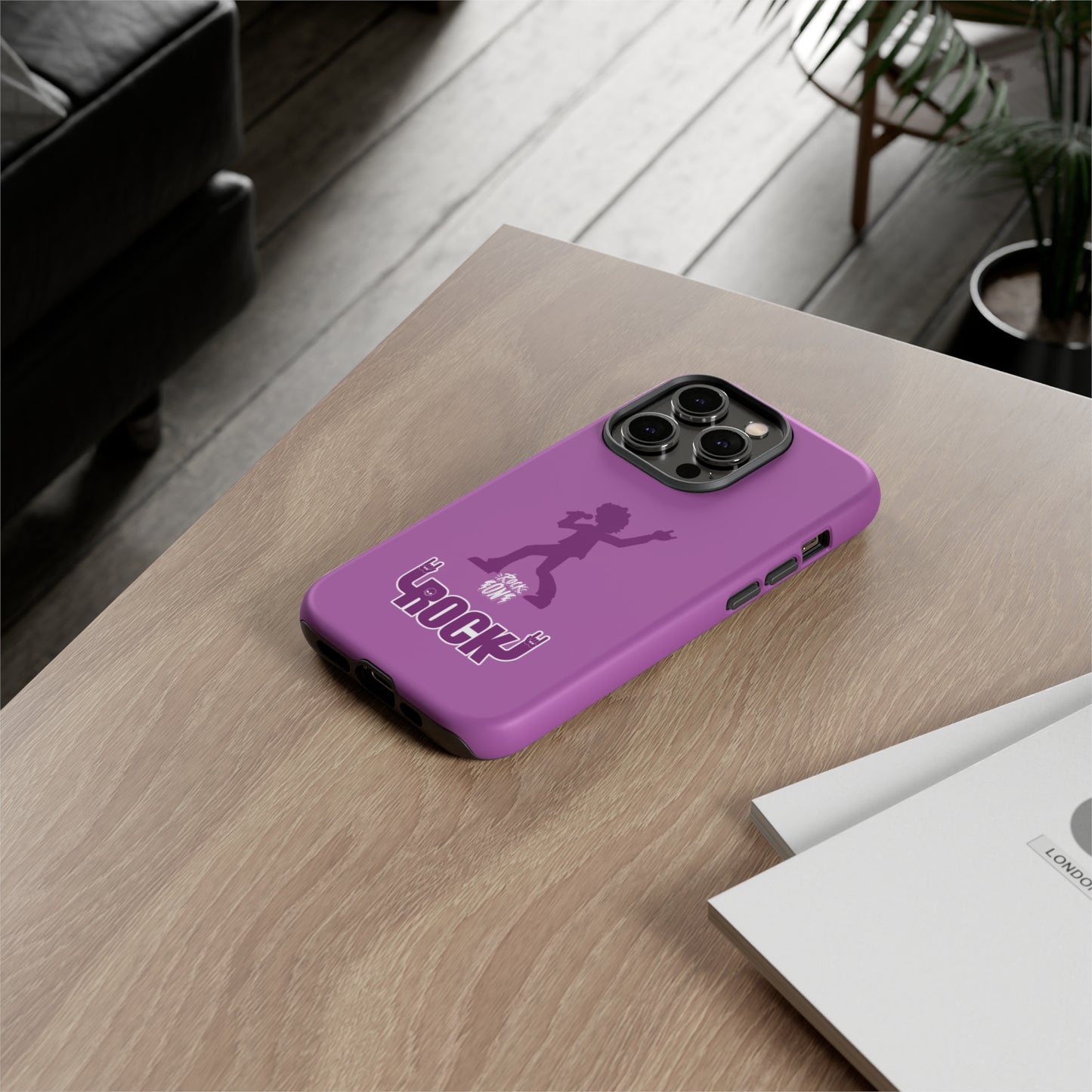 Rock On Purple Rockstar | Mostly Android Cases | MAC