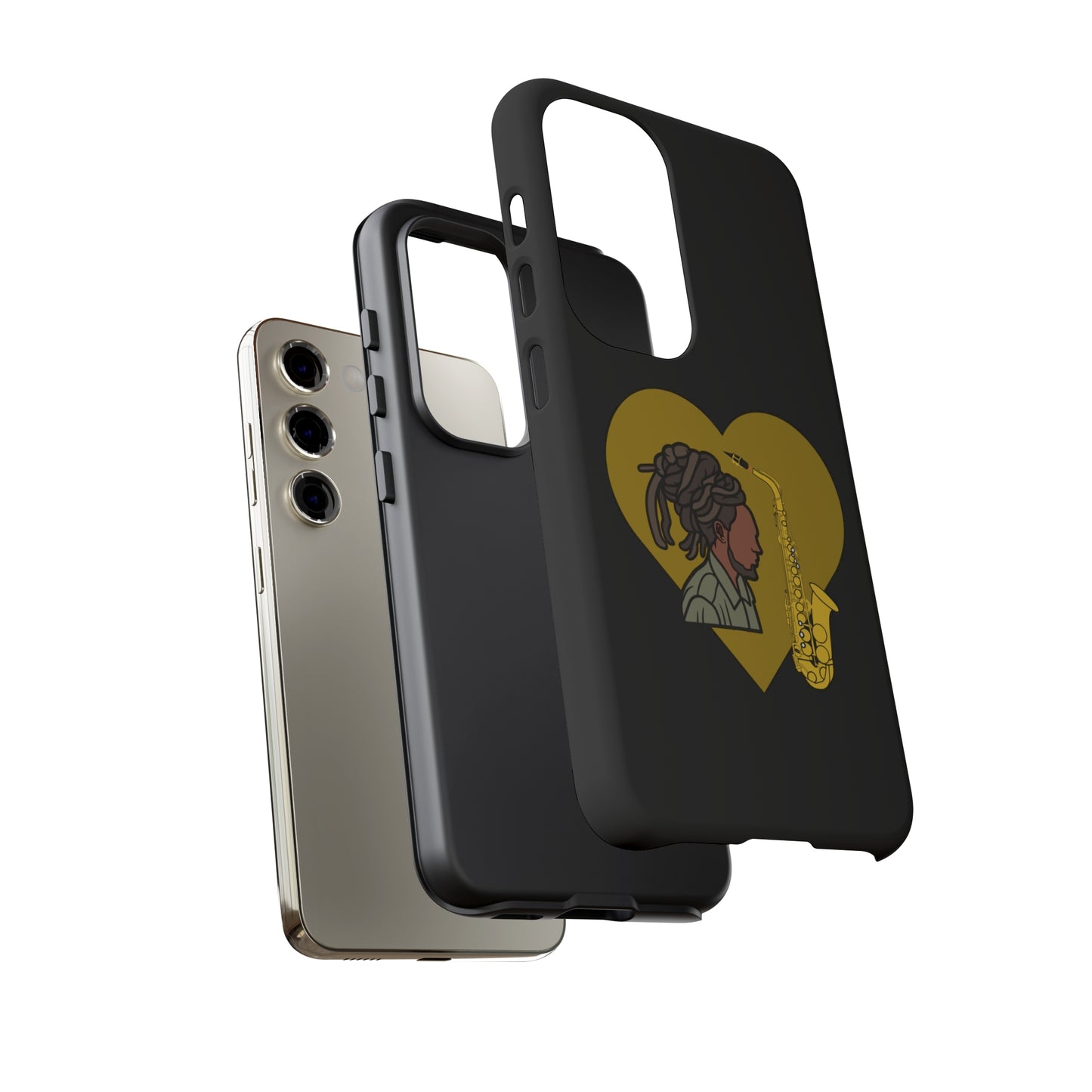 Dreadlock Man With Golden Heart | Mostly Android Cases |