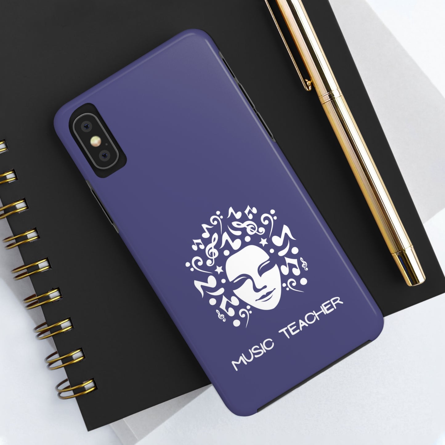 Blue Music Teacher | Mostly iPhone Cases | MIC