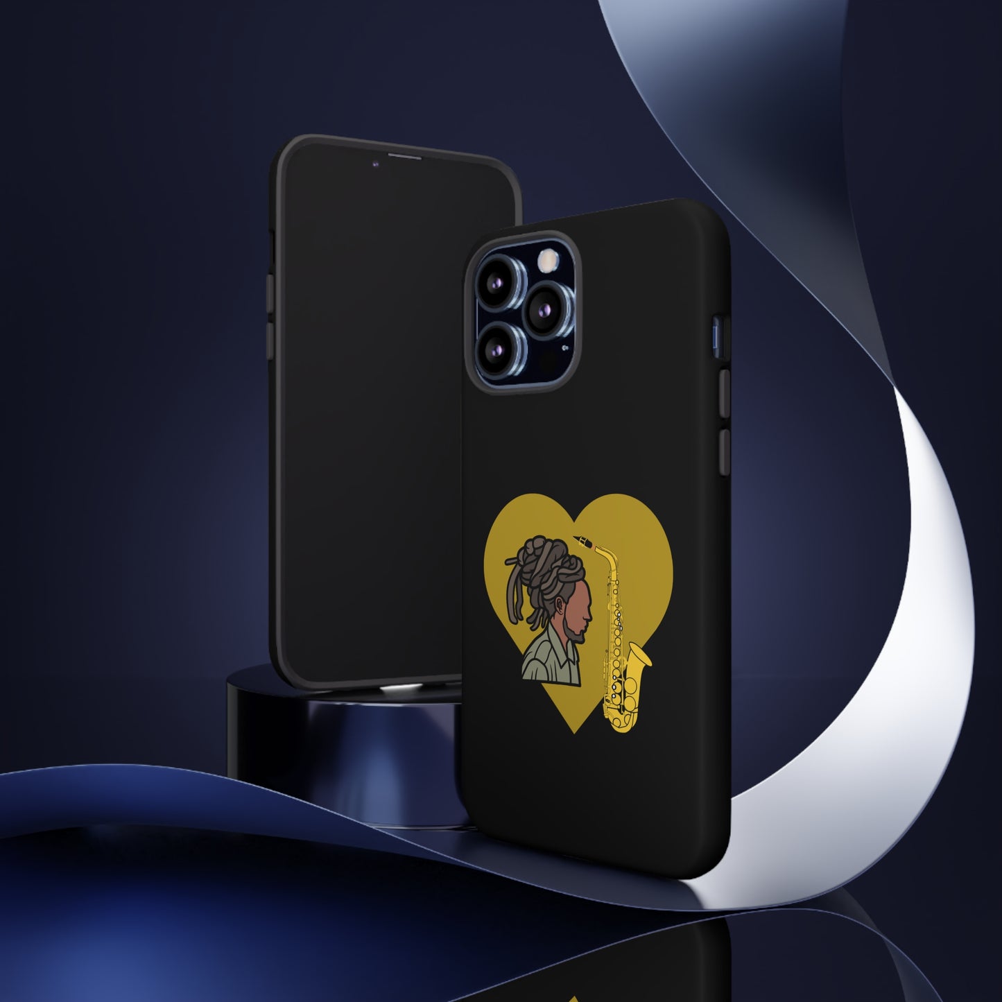 Dreadlock Man With Golden Heart | Mostly Android Cases |