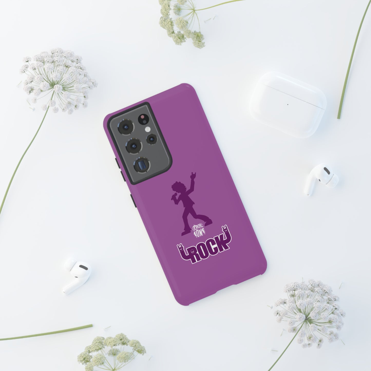 Rock On Purple Rockstar | Mostly Android Cases | MAC