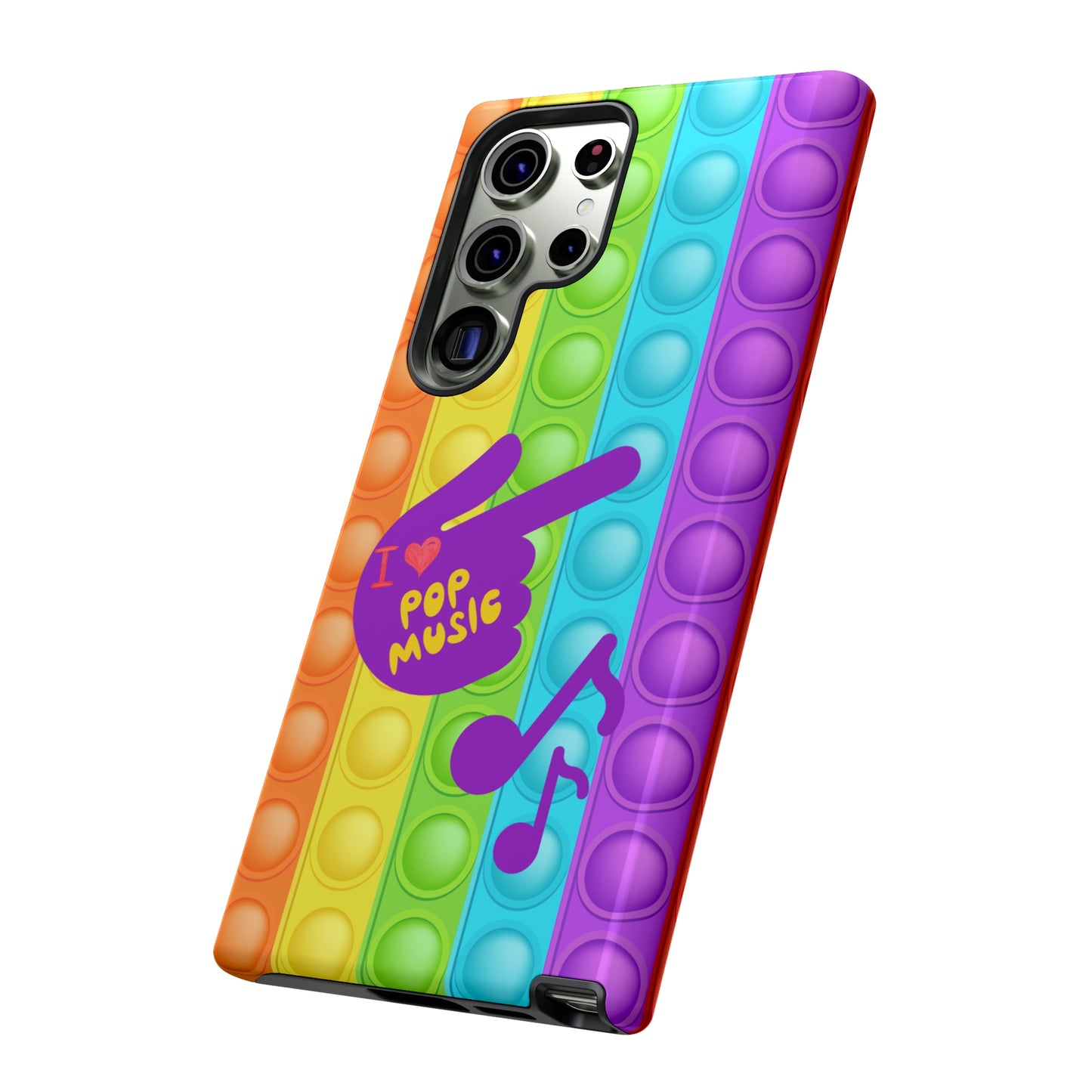 I Love Pop Music | Mostly Android Cases | MAC (not an actual pop it game)