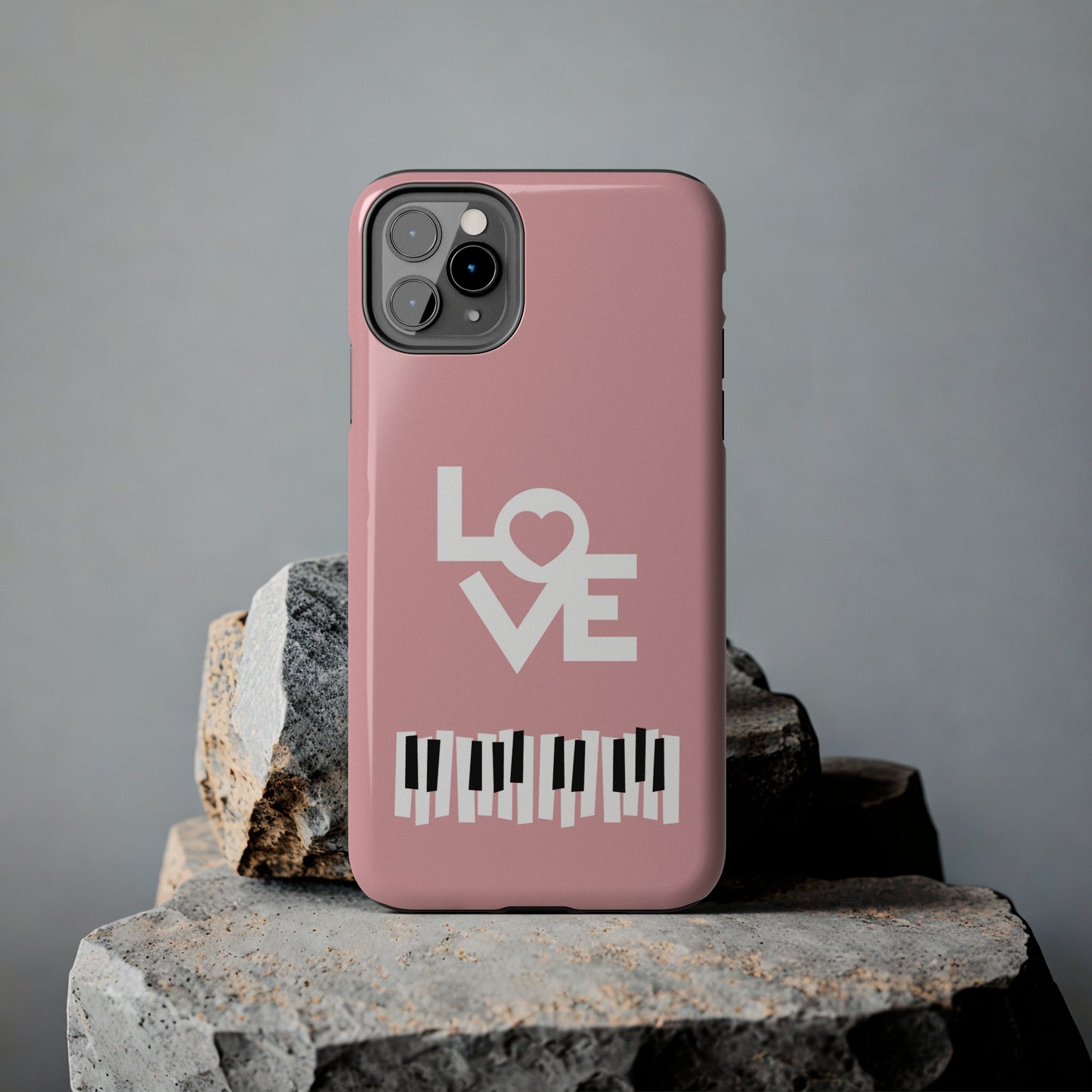 Pinkish Piano Love | Mostly iPhone Cases | MIC