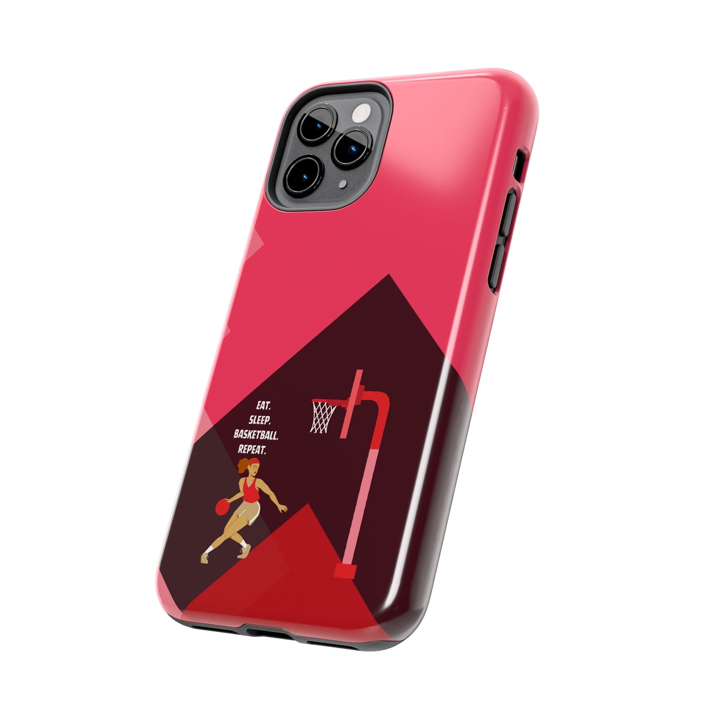 Red Basketball Girl | Mostly iPhone Cases | MIC